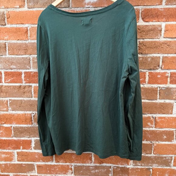 Pact Organic Cotton Scoop Neck Long Sleeve T Shirt Size XXL - Picture 2 of 5